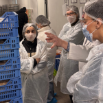 Visite cuisine centrale Scolarest